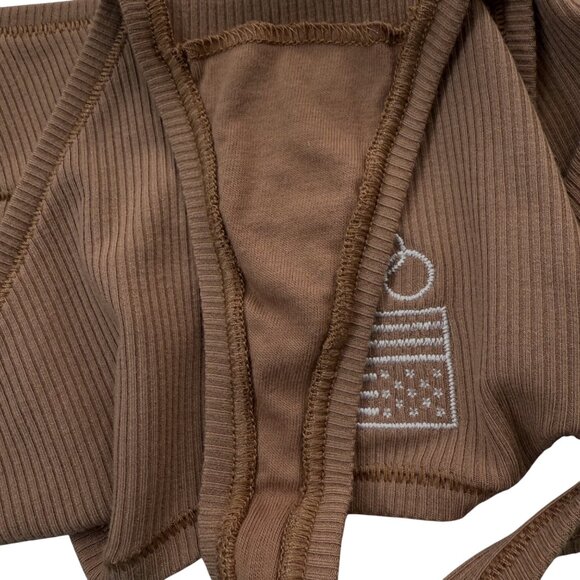 SKIMS Soft Lounge Bralette + Thong Set Team USA Sienna 4X - Picture 9 of 14